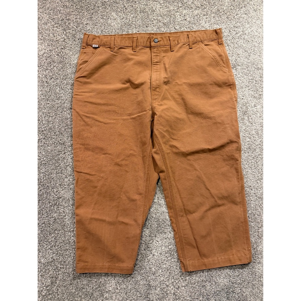 Carhartt Flame Resistant Pants Mens 46X26* FRB229 BRN Work Pants Brown‎ Cotton *